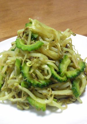 簡単☆ゴーヤともやしのカレー炒め-レシピのメイン写真
