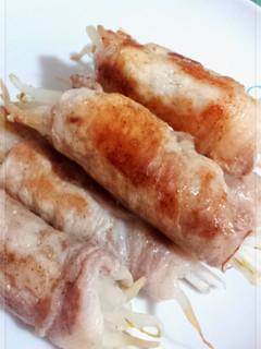 シャキシャキ!もやしの豚肉巻き☆-レシピのメイン写真