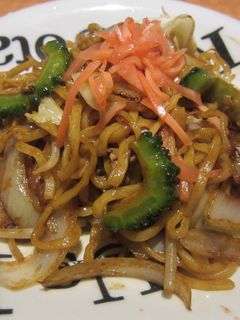 ゴーヤの焼きそば-レシピのメイン写真