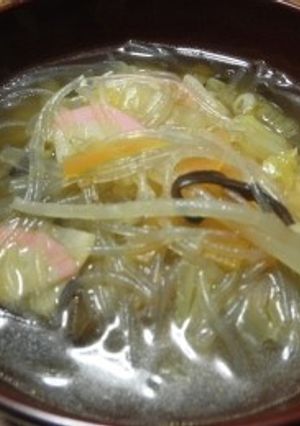 太平燕(タイピーエン)春雨スープ-レシピのメイン写真