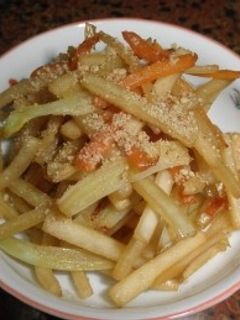 大根の皮のキンピラ-レシピのメイン写真
