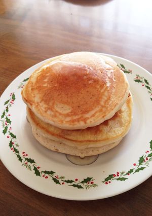 卵なし！牛乳なし！ふわふわのホットケーキ-レシピのメイン写真