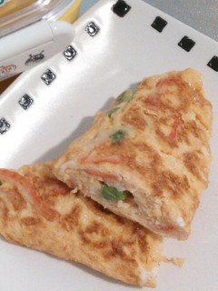 お弁当に☆カニ玉風オムレツ-レシピのメイン写真