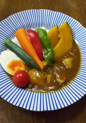 野菜を食べよう!!スープカレー風-レシピのメイン写真