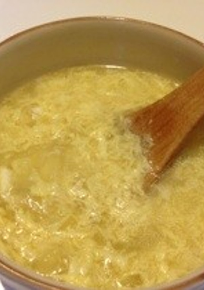 玉ねぎと玉子の中華スープウェイパー仕立て-レシピのメイン写真