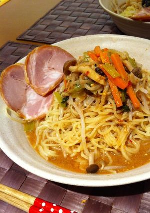 クセになる！黒ごまだれ冷やし中華♪-レシピのメイン写真