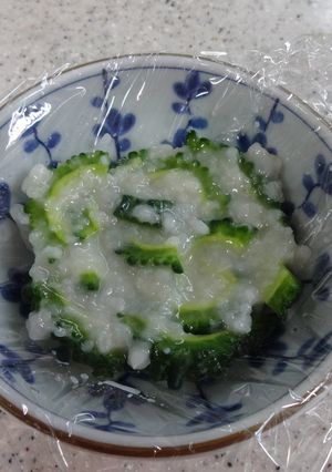 もぎたて☆漬けるだけ☆ゴーヤ塩麹浅漬け-レシピのメイン写真
