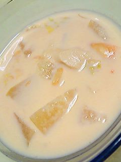 冬瓜入り豆乳キムチの冷製スープ-レシピのメイン写真