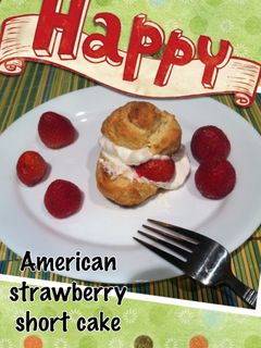 アメリカンストロベリーショートケーキ-レシピのメイン写真