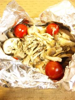 きのこの包み焼き-レシピのメイン写真