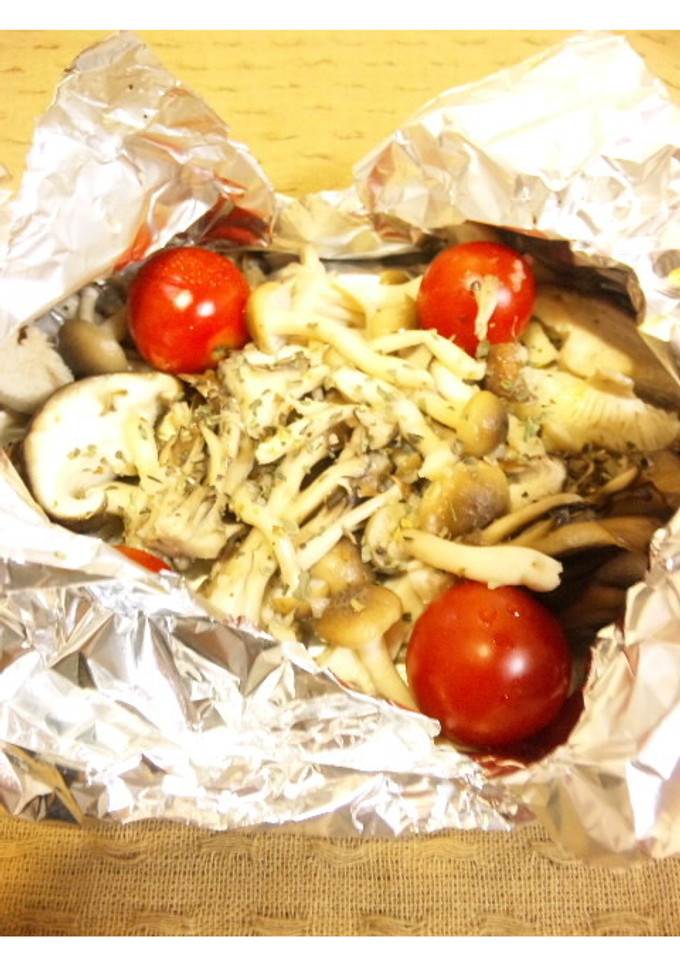 きのこの包み焼き-レシピのメイン写真
