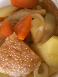 さつま揚げで肉じゃが風-レシピのメイン写真