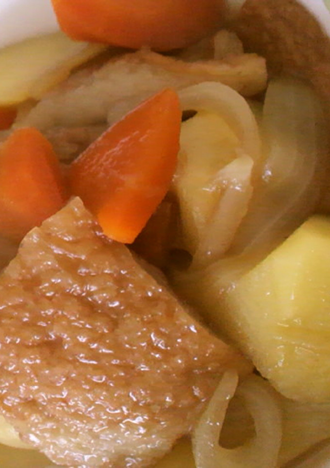 さつま揚げで肉じゃが風-レシピのメイン写真