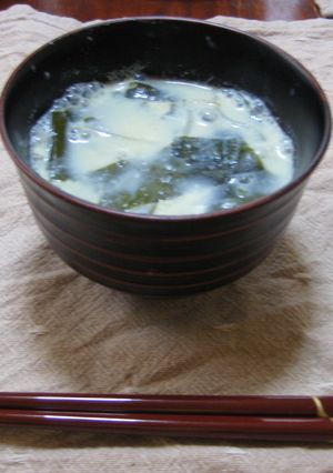 モヤシとワカメの豆乳スープ-レシピのメイン写真