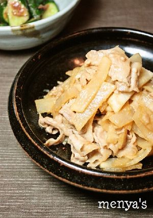 豚バラと大根の甘味噌炒め煮-レシピのメイン写真