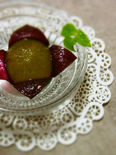 ぶどうの飾り切り-レシピのメイン写真