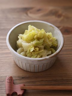胡麻たっぷりキャベツの酢の物-レシピのメイン写真