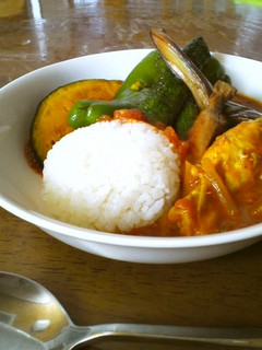 夏野菜トマトカレー-レシピのメイン写真