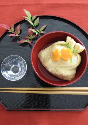 もっちり食感が美味しい！きしめん巾着-レシピのメイン写真