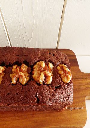 オレンジピールのチョコパウンドケーキ♪-レシピのメイン写真