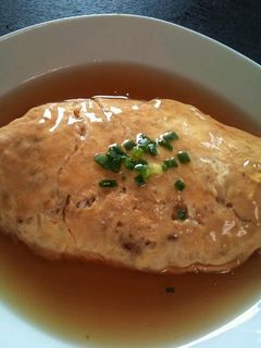 和風あんかけ納豆オムライス-レシピのメイン写真