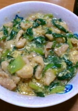 ニラとり丼-レシピのメイン写真