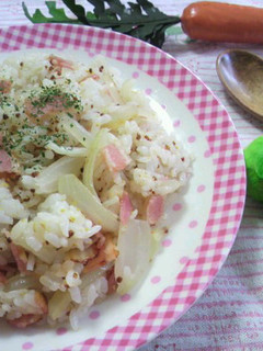 粒マスタード焼き飯-レシピのメイン写真