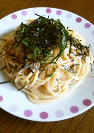 たらこスパ-レシピのメイン写真