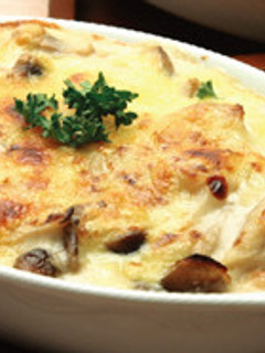 本格的な味!きのこと鶏肉のグラタン-レシピのメイン写真
