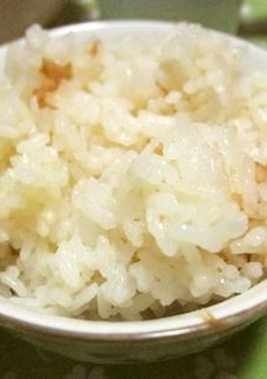 梅ごはん（梅干入り炊き込みごはん）-レシピのメイン写真