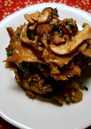 牛肉と松茸の煮いたん　京都カフェ-レシピのメイン写真