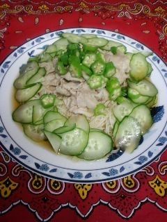 ぶっかけ豚しゃぶそうめん-レシピのメイン写真