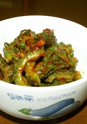 ゴーヤの胡桃味噌和え-レシピのメイン写真