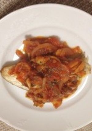 白身魚のトマトソースあえ★-レシピのメイン写真
