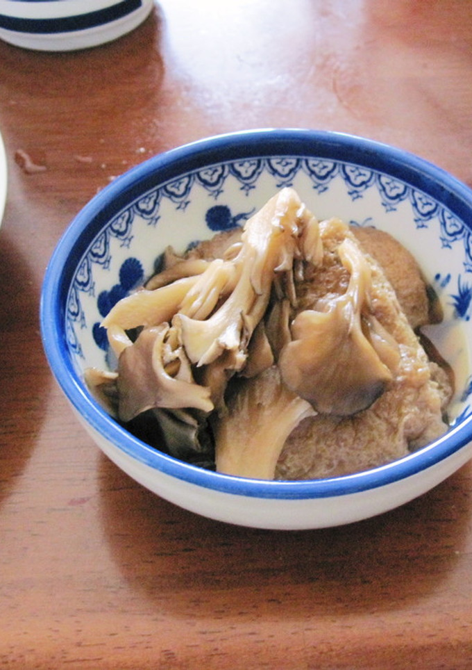 舞茸と油揚げの煮物-レシピのメイン写真