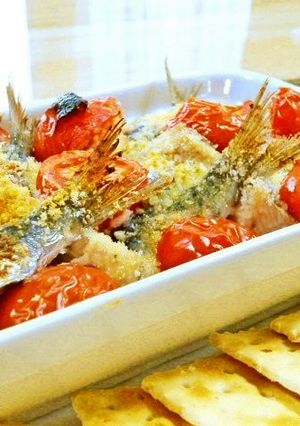 いわしのオニオン包み焼き♪-レシピのメイン写真