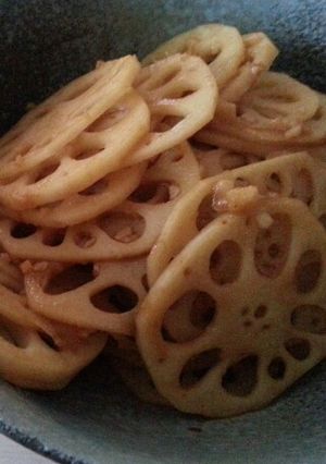 スタミナ蓮根きんぴら-レシピのメイン写真