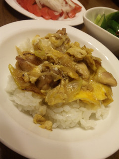 焦がしネギの親子丼-レシピのメイン写真