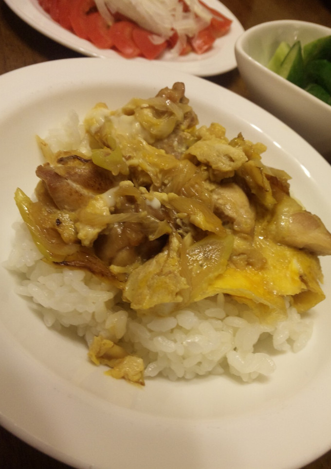 焦がしネギの親子丼-レシピのメイン写真
