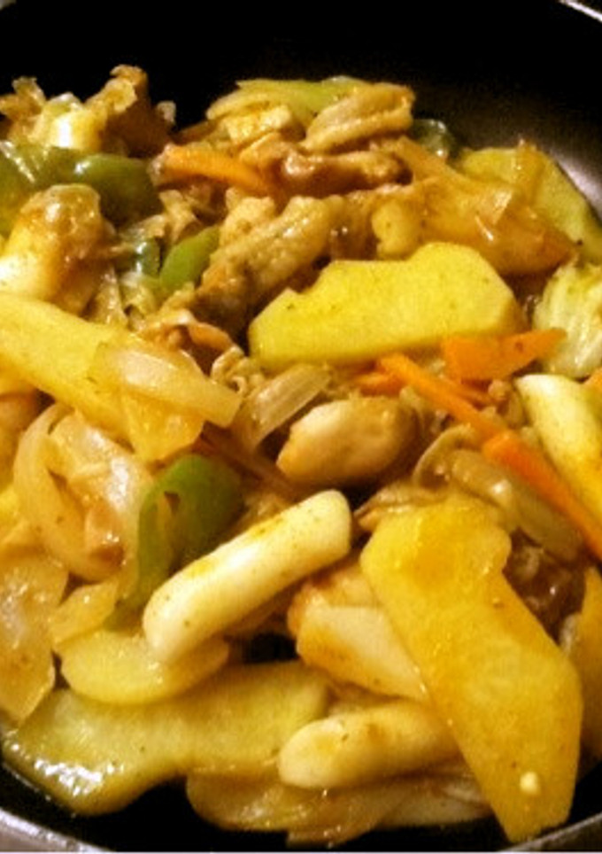 混ぜて焼くだけ◇野菜と鶏肉の甘辛炒め◇-レシピのメイン写真