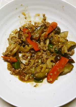 麻婆風野菜炒め-レシピのメイン写真