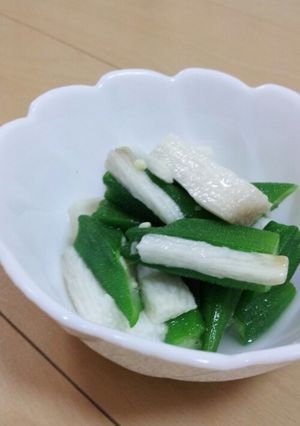 オクラのわさびあえ-レシピのメイン写真