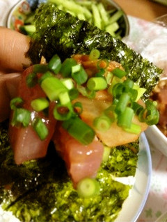 まぐろキムチ納豆 韓国のり巻-レシピのメイン写真