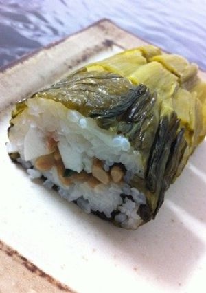 日田名物☆高菜巻き寿司-レシピのメイン写真