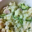 ドレッシングでポテトサラダ