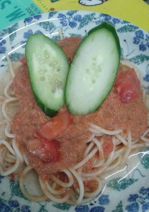 冷製スープパスタ☆ガスパチョ風-レシピのメイン写真