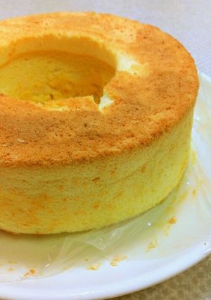 ノンオイルチーズシフォン-レシピのメイン写真