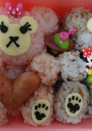 ﾀﾞｯﾌｨｰとｼｪﾘｰﾒｲのL♥ve弁当-レシピのメイン写真
