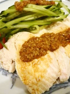 甘口の鶏肉とキュウリのバンバンジー-レシピのメイン写真