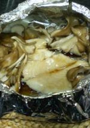 カレイのホイル包み玉葱の下敷きで…-レシピのメイン写真